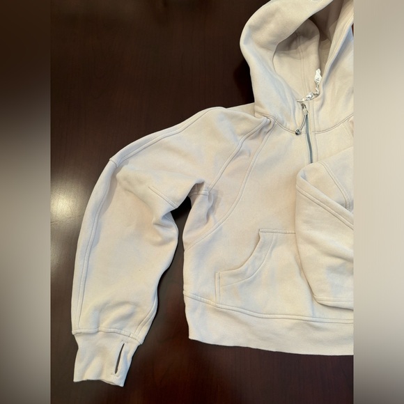 WHITE OPAL LULULEMON SCUBA HOODIE HALF ZIP XS/S - Picture 6 of 8